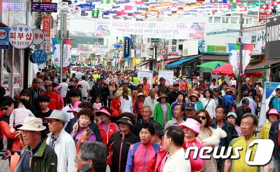 부안마실축제 한 장면 &#40;뉴스1/DB&#41;ⓒ News1