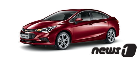 쉐보레의 신형 올 뉴 크루즈. ⓒ News1