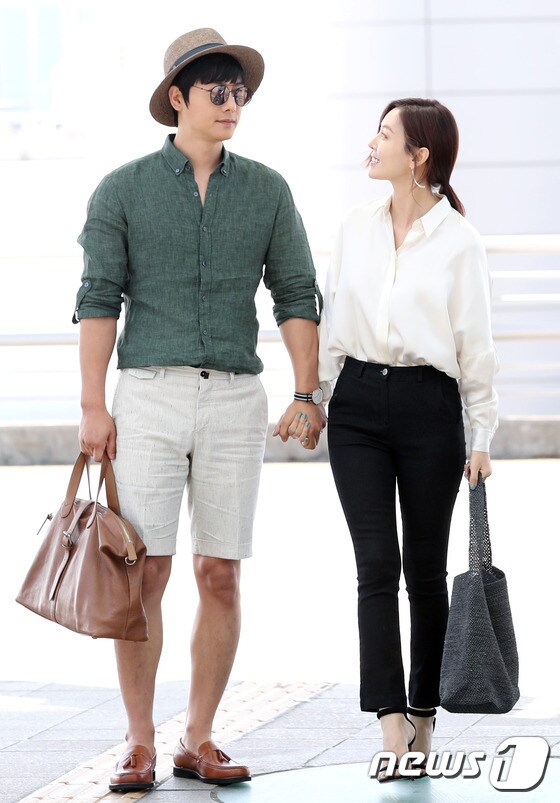 배우 이상우 김소연 부부 ⓒ News1