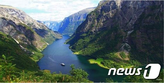 내뢰이 피오르. 노르웨이관광청 제공.ⓒ News1