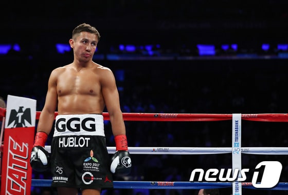 무패 복서 게나디 골로프킨(35·카자흐스탄) ⓒ AFP=News1