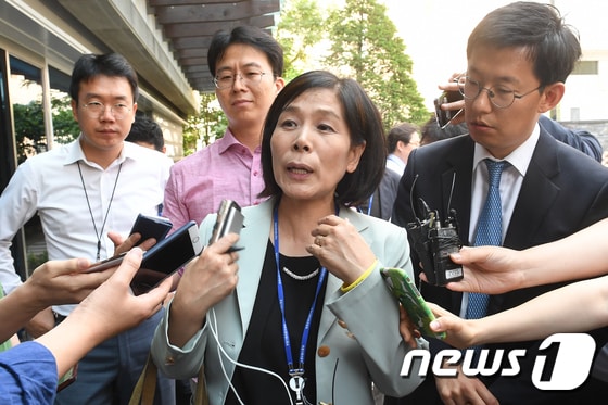 최민희 전 의원  ⓒ News1 임세영 기자