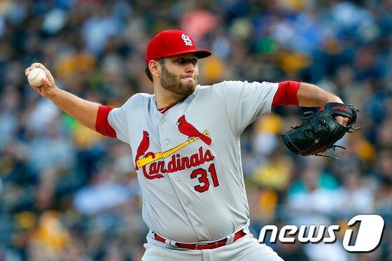 세인트루이스 카디널스 랜스 린. ⓒ AFP=News1