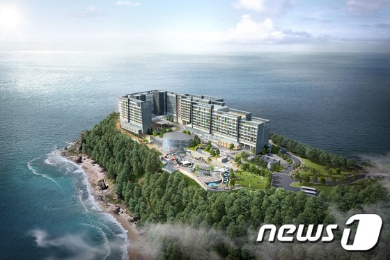 홋데리조트속초 전경. (㈜호텔롯데 제공) 2017.7.20/뉴스1 ⓒ News1 고재교 기자