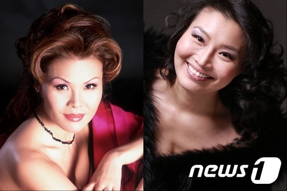 소프라노 홍혜경(왼쪽) 이하영 ⓒ News1