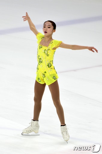 여자 피겨스케이팅의 유망주 김예림. 2017.7.29/뉴스1 ⓒ News1 민경석 기자