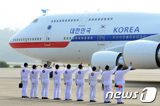 공군 1호기. (자료사진) ⓒ News1