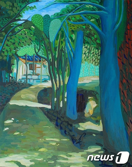 송지윤 作 백련사 가는 길 ⓒ News1