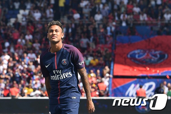 파리 생제르맹(PSG)의 네이마르. ⓒ AFP=News1