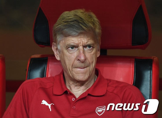 최근 교체설에 휘말리고 있는 아르센 벵거 아스널 감독(69). ⓒ AFP=News1