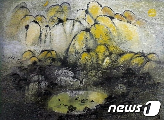 안동숙 작품 '기나긴 사연'(함평군 제공) ⓒ News1