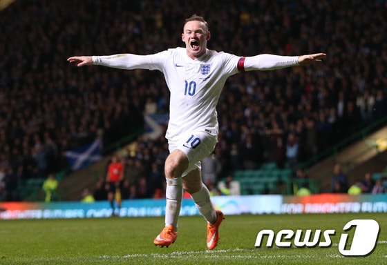 잉글랜드 국가대표 은퇴를 선언한 웨인 루니(에버턴) ⓒ AFP=News1