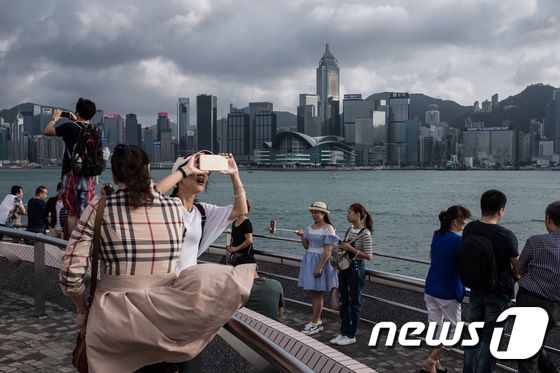 홍콩 빅토리아 하버 ⓒ AFP=뉴스1
