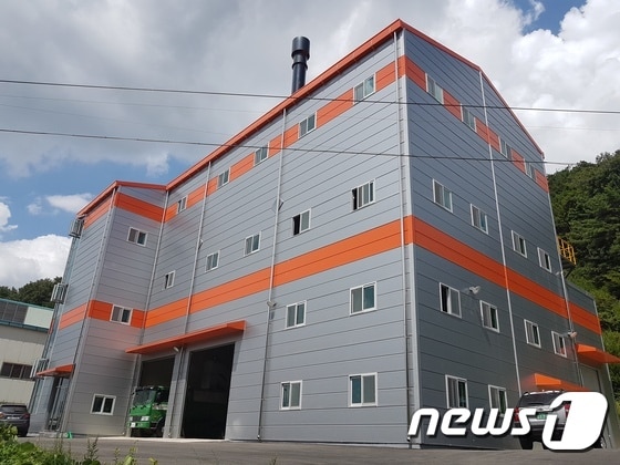 장수군이 설치를 완료한 소각시설.&#40;장수군제공&#41;2017.8.8/뉴스1ⓒ News1