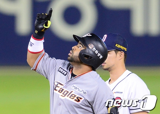 일본 프로야구 한신 타이거즈로 이적한 윌린 로사리오. /뉴스1 DB ⓒ News1 신웅수 기자