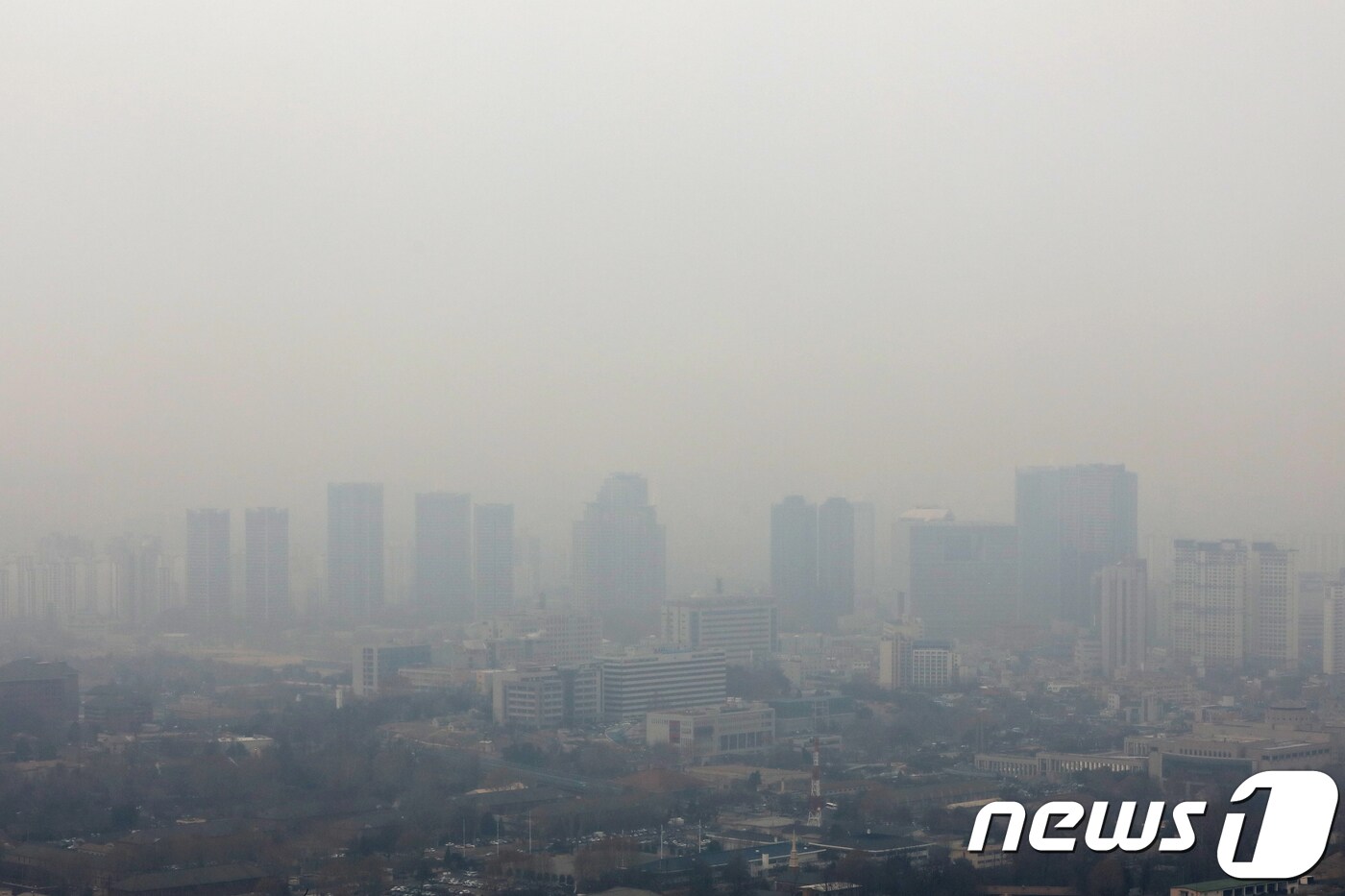 미세먼지  ⓒ News1 황기선 기자