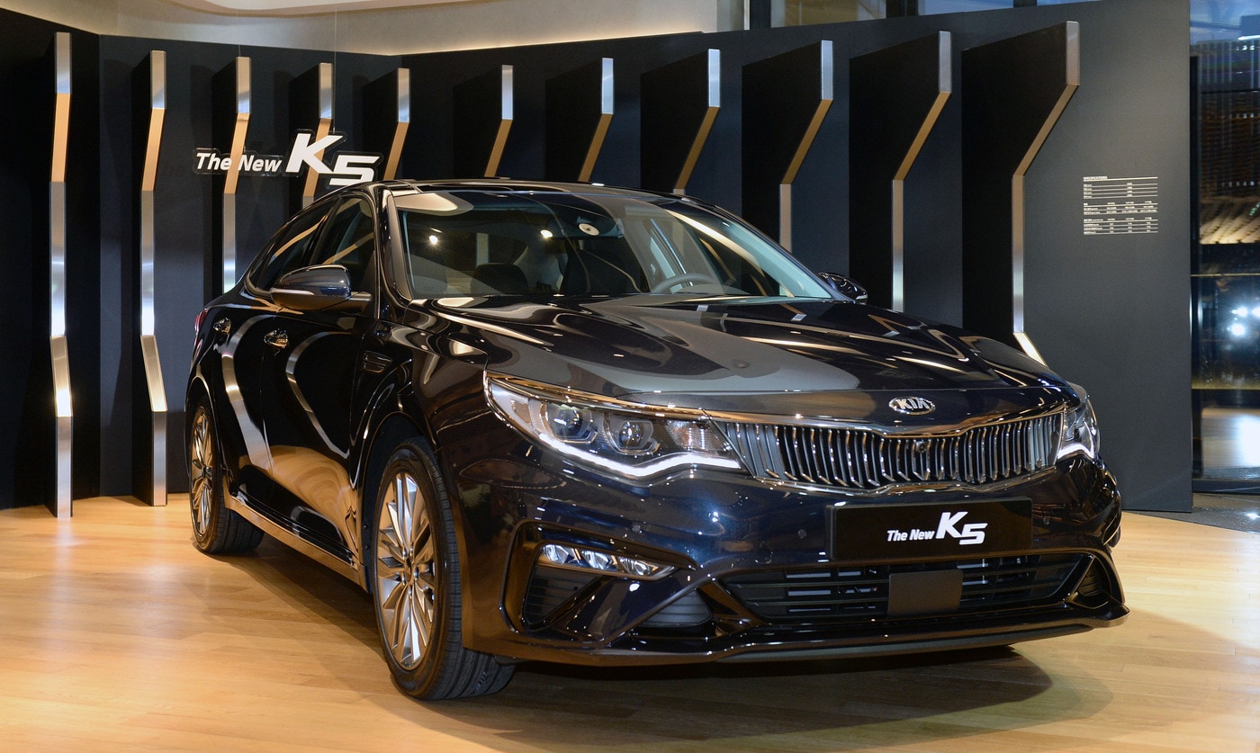 '더 뉴(The New) K5'(기아차 제공)/News1