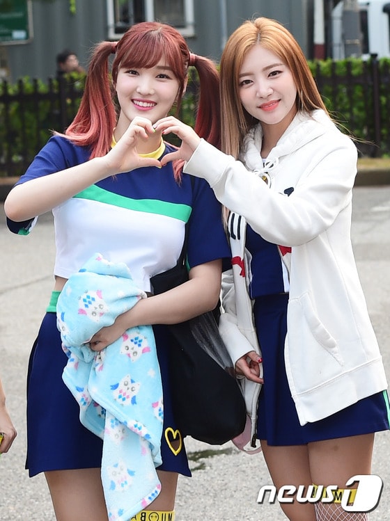 (왼쪽부터) 라붐 율희와 해인 ⓒ News1