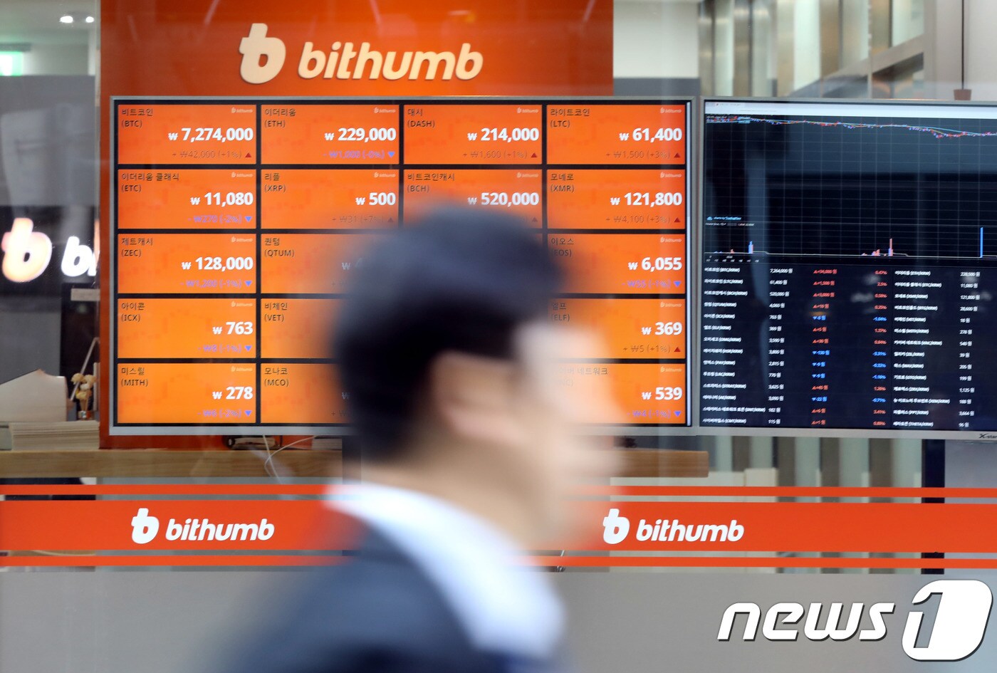 국내 암호화폐 거래사이트 빗썸이 오는 6월중 암호화폐 정보공시 제도를 도입하기로 했다. ⓒ News1 이광호 기자