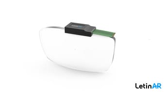 레티널이 개발하는 AR 글래스용 핀미러 렌즈. ⓒ News1