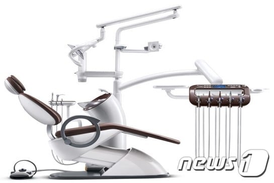 중국에서 누적판매량 1500대를 달성한 오스템임플란트의 유니트체어 'K3' 모습.ⓒ News1