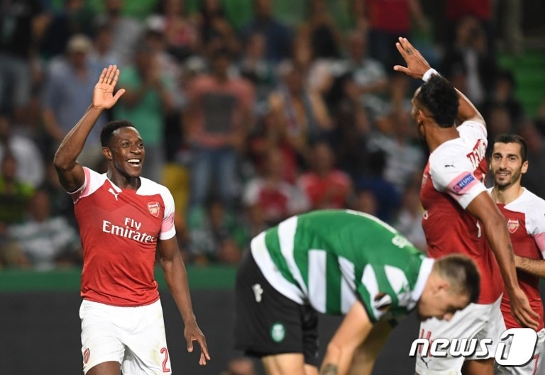 아스널이 유로파리그에서 스포르팅을 1-0으로 꺾었다. 무려 11연승 중이다. ⓒ AFP=News1