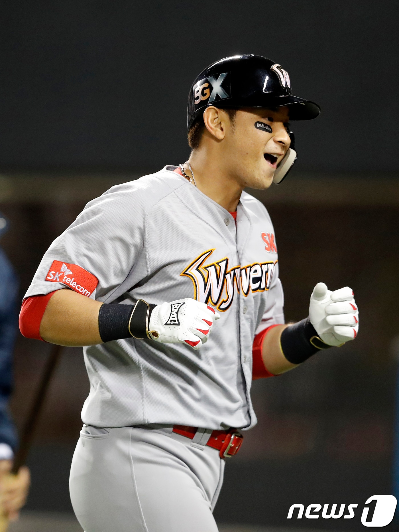 최주환의 보상선수로 두산 베어스 유니폼을 입는 강승호. /뉴스1 ⓒ News1 이승배 기자