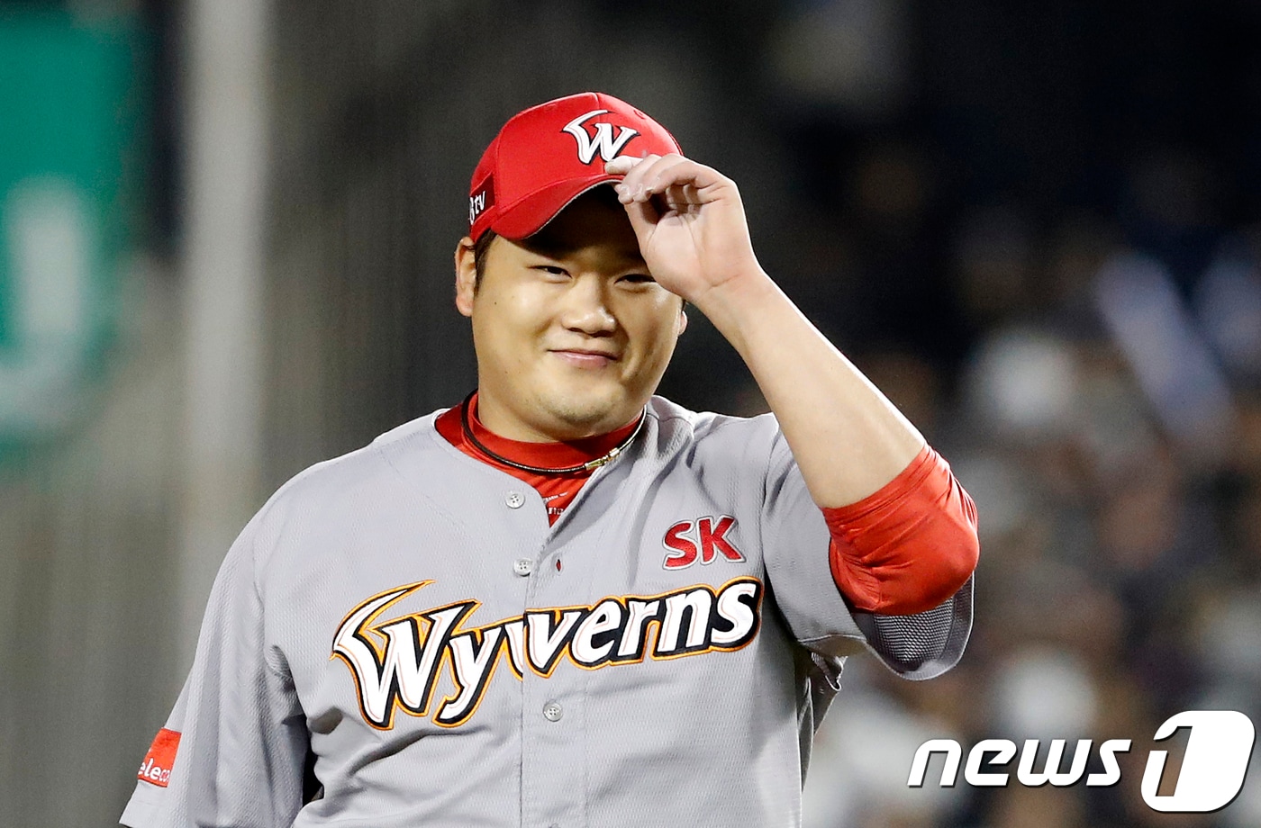 SK 와이번스 김태훈.ⓒ News1 이승배 기자
