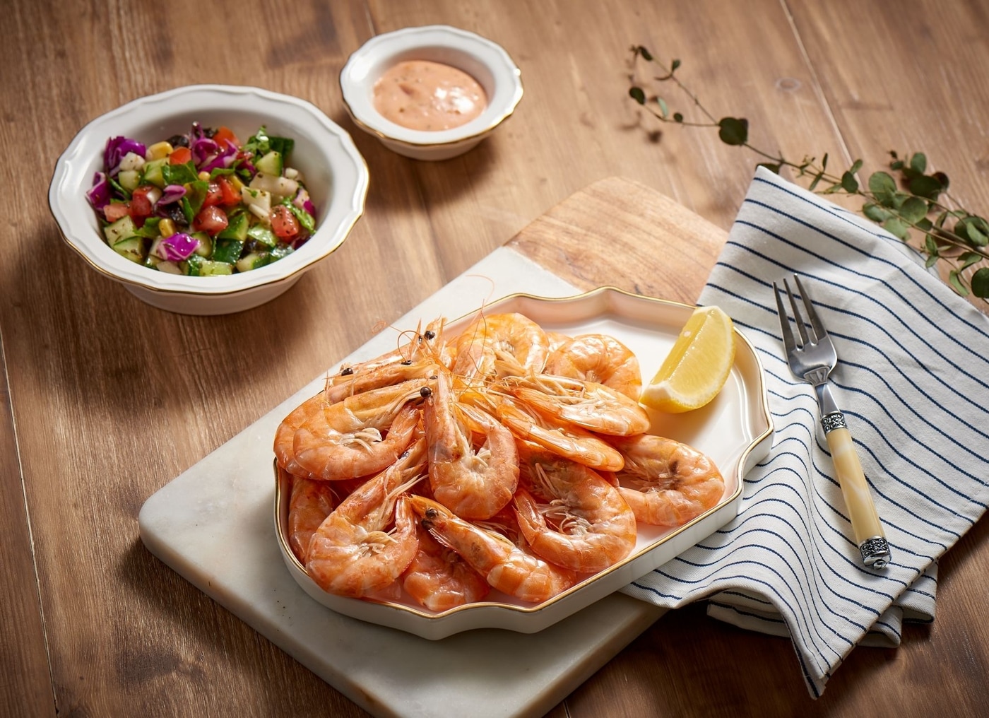 흰다리새우찜 연출컷 ⓒ News1