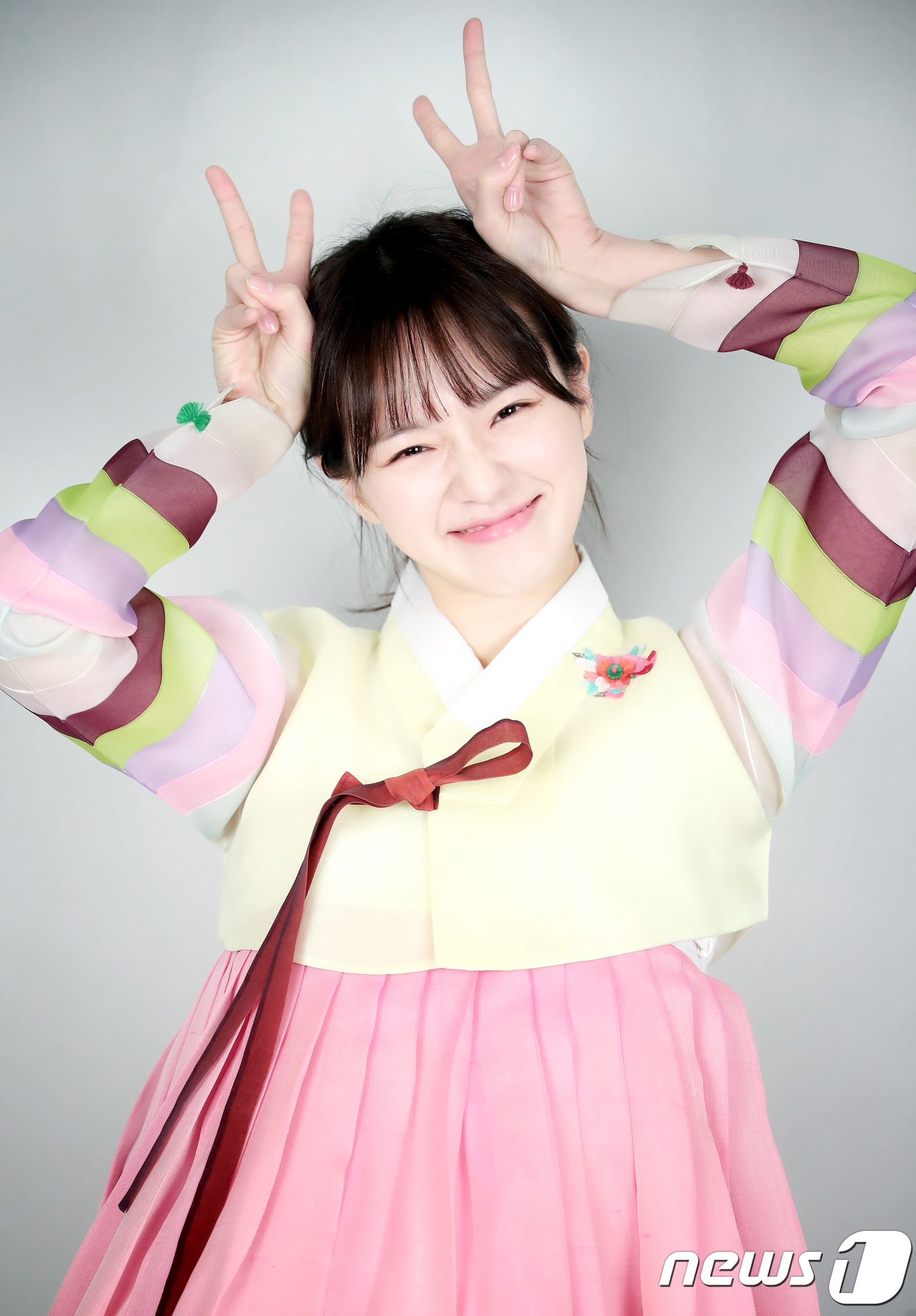 2018.2.6.뉴스1본사. '그냥 사랑하는 사이' 배우 박규영 한복 인터뷰. ⓒ News1 권현진 기자