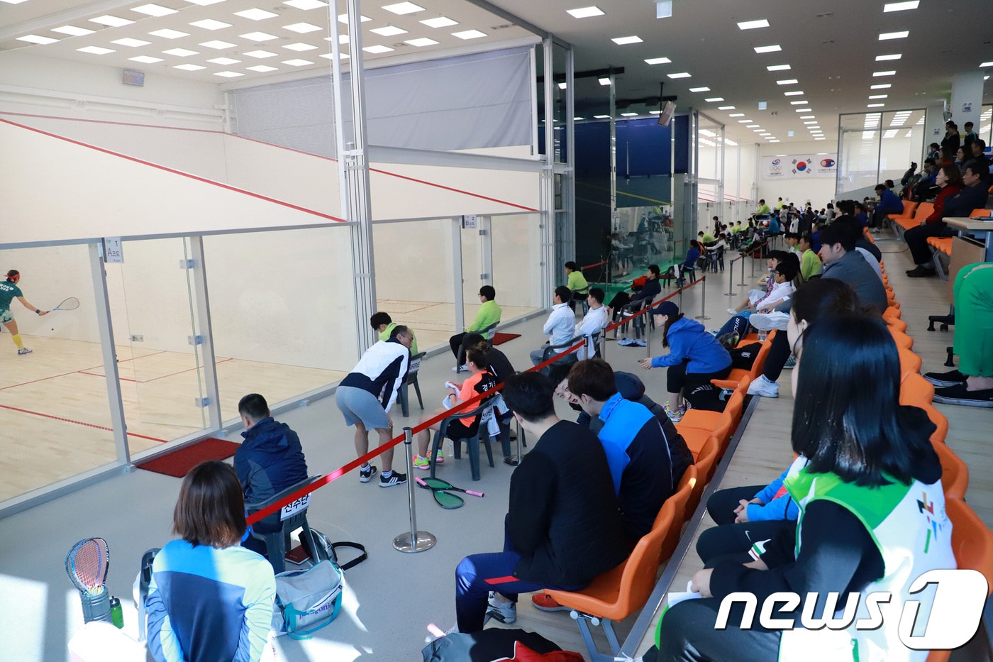청주 스쿼시경기장ⓒ News1 DB