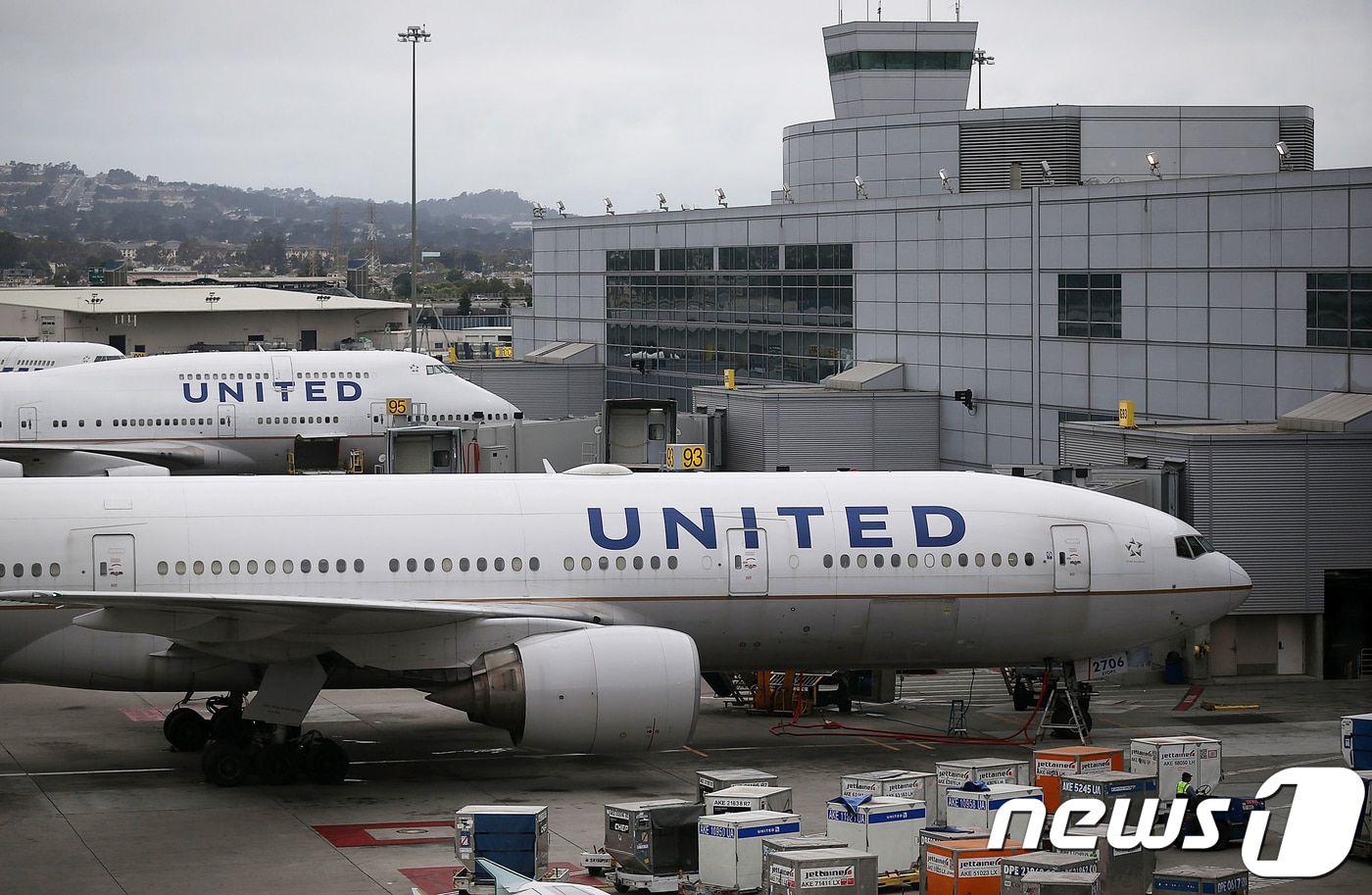 유나이티드 항공기. ⓒ AFP=뉴스1
