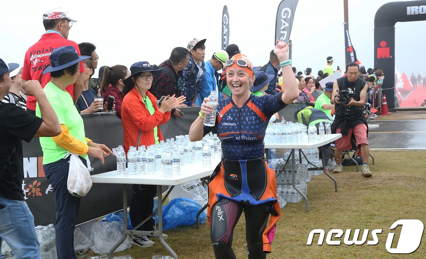 2017 '아이언맨 70.3' 하프대회(구례군 제공)ⓒ News1