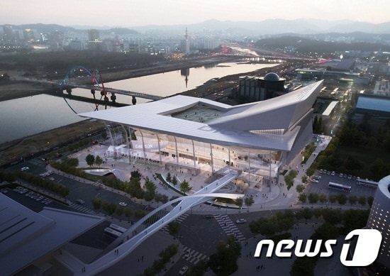 대전 국제전시컨벤션센터 설계 공모 당선작 ⓒ News1
