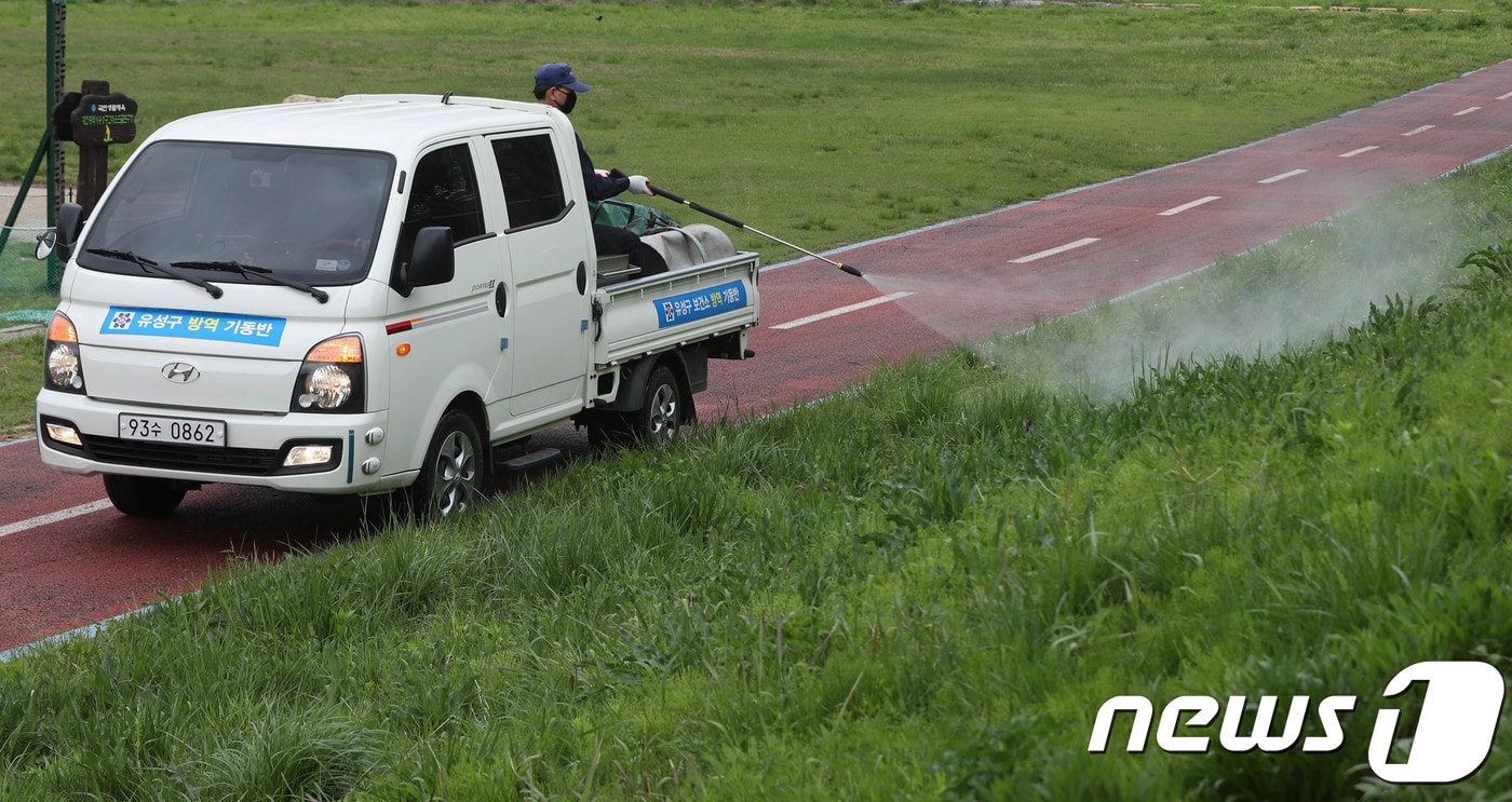 중증열성혈소판감소증후군 방역 자료사진.(뉴스1 DB)