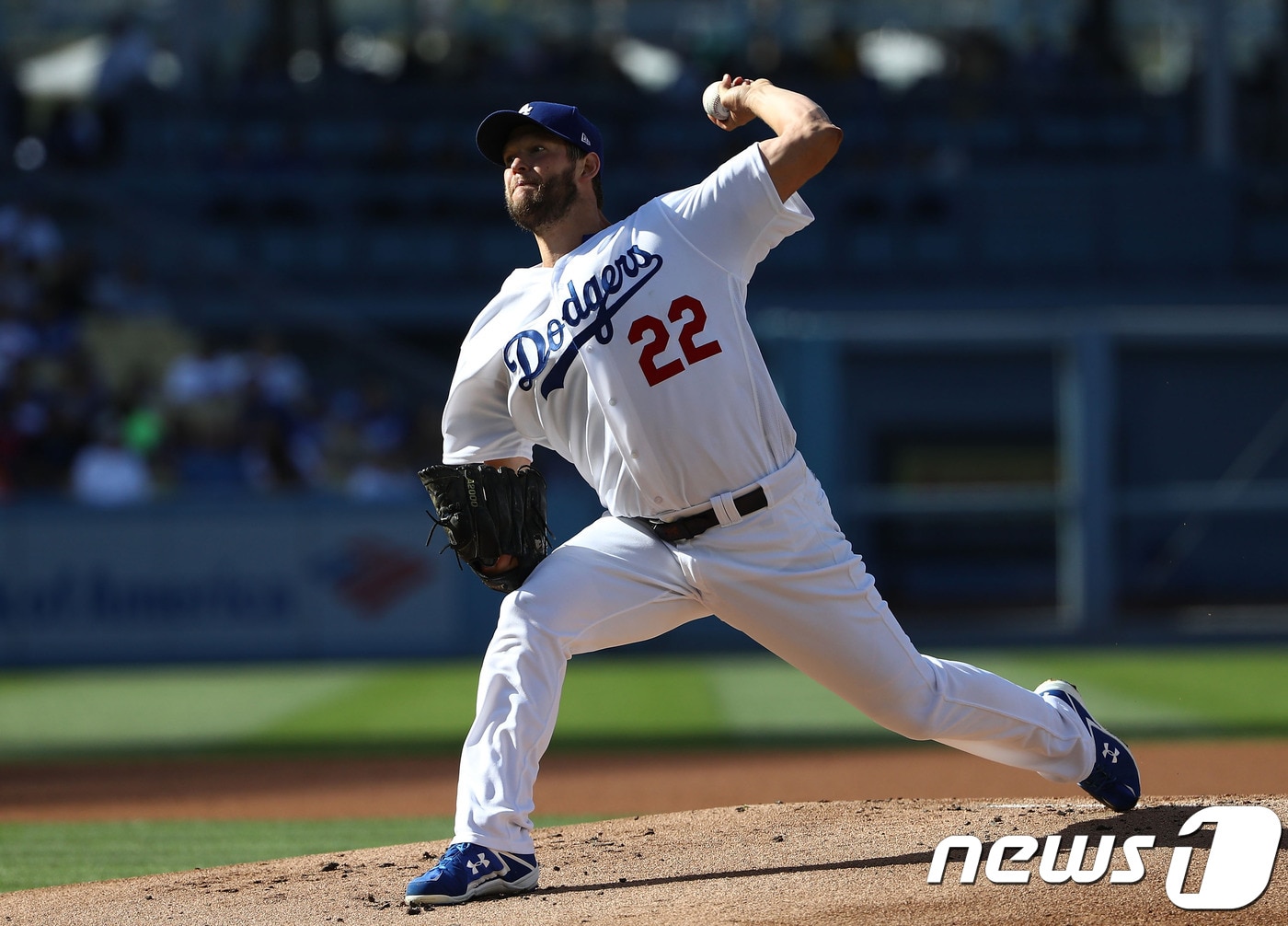 LA 다저스 클레이튼 커쇼. ⓒAFP=News1