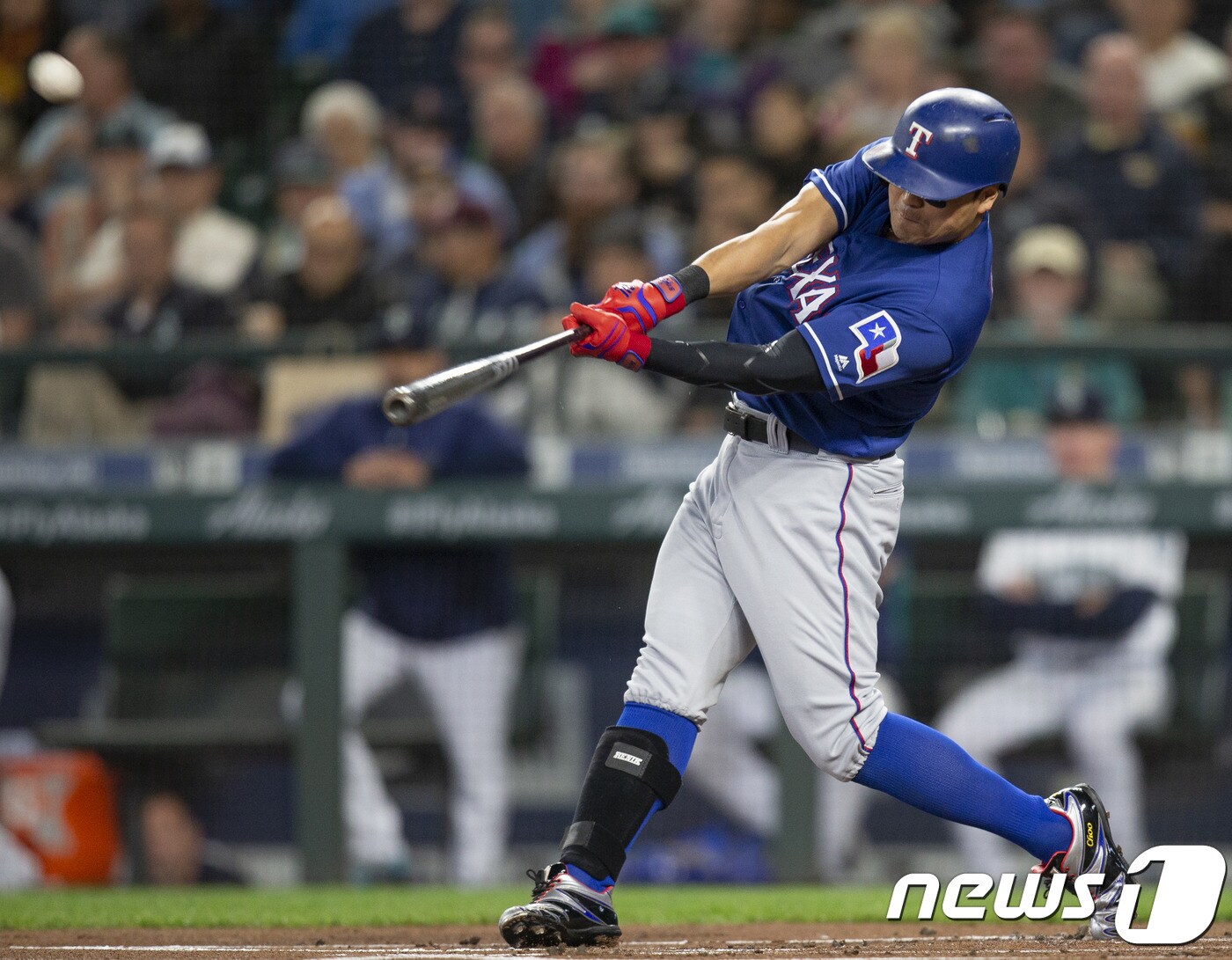 텍사스 레인저스의 추신수./뉴스1 DB ⓒ AFP=News1