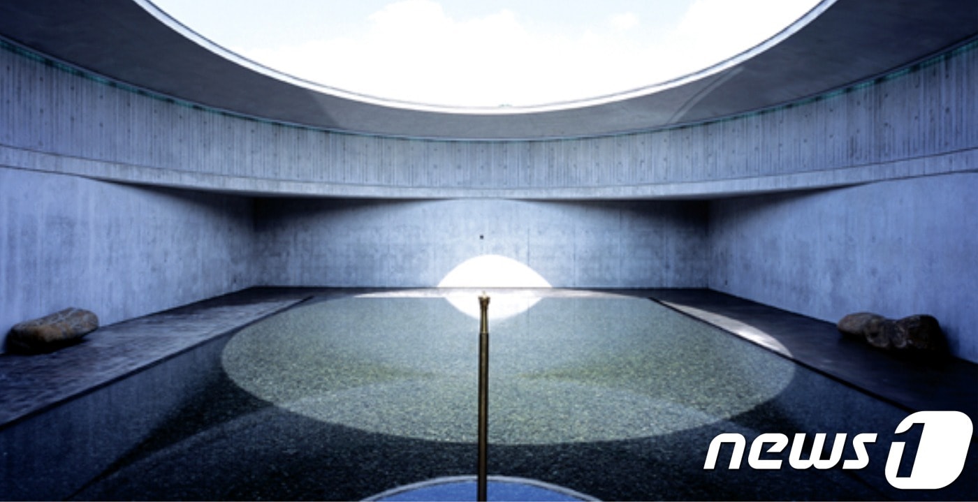 세계적인 건축가인 재일교포 이타미 준(伊丹潤·한국명 유동룡·1937~2011)이 건축한 '수(水) 박물관'.(비오토피아 홈페이지 갈무리).ⓒ News1