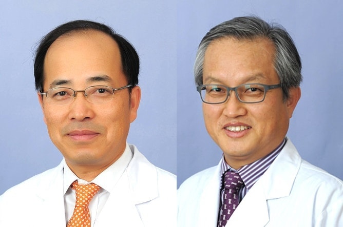 조남천(왼쪽), 박태선 교수ⓒ News1