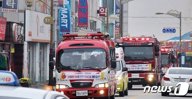 전북 정읍시는 소방기본법 개정안이 27일부터 본격 시행됨에 따라 개정된 내용을 관내소방서, 경찰서와 함께 홍보에 나섰다. ⓒ News1