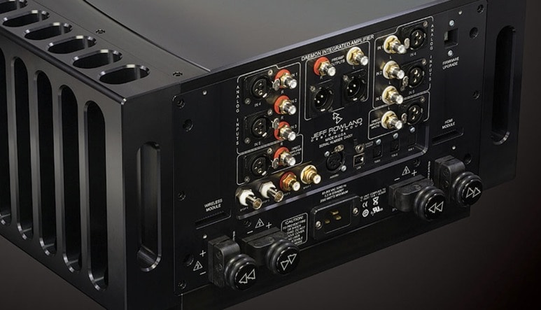 제프 롤랜드의 밸런스 인티앰프 ‘Daemon’.(김편 제공)