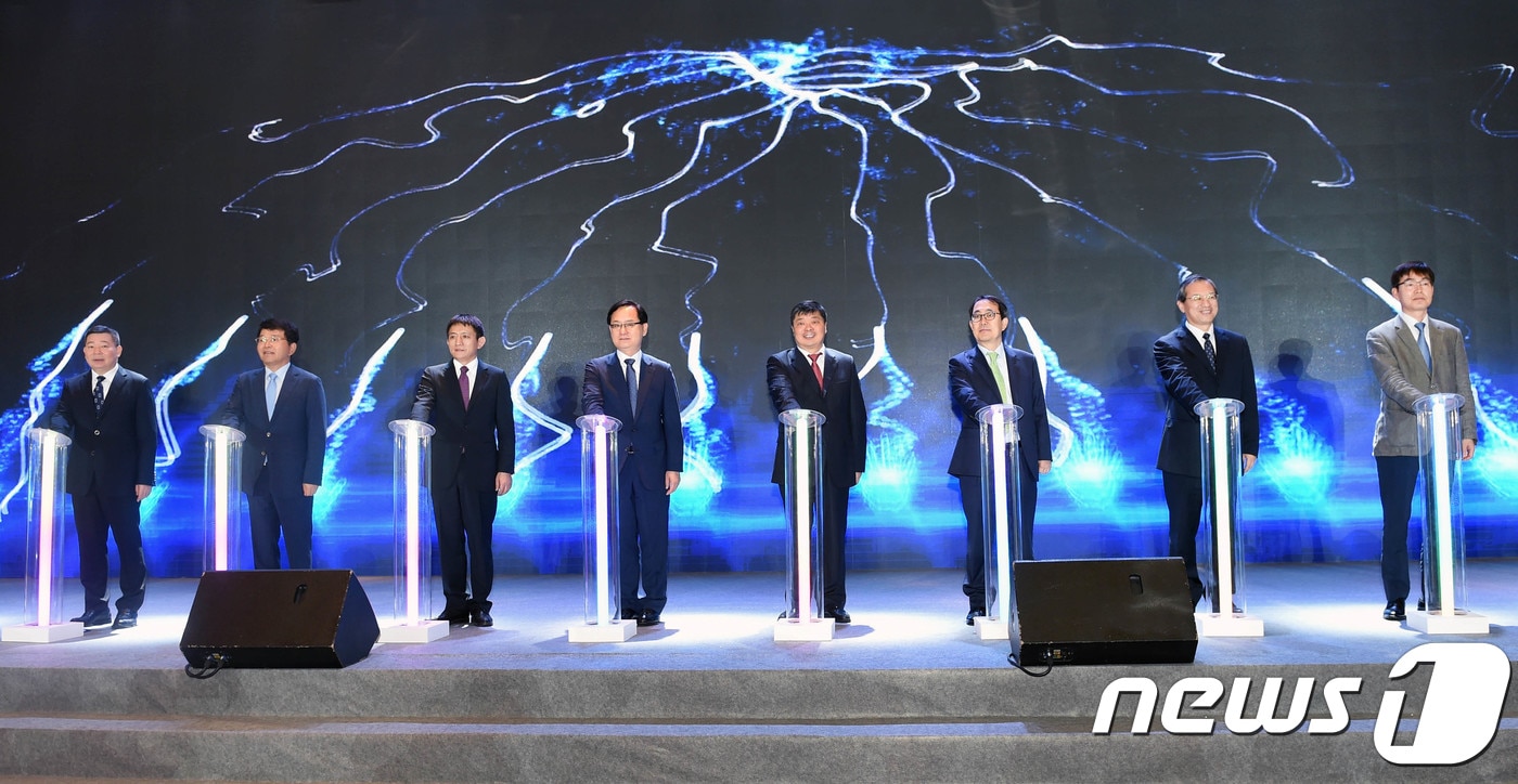 7일 중국 광동성 후이저우 르네상스호텔에서 열린 '제7회 한-광동성 발전포럼' 모습 . (산업통상자원부 제공) 2018.6.7/뉴스1