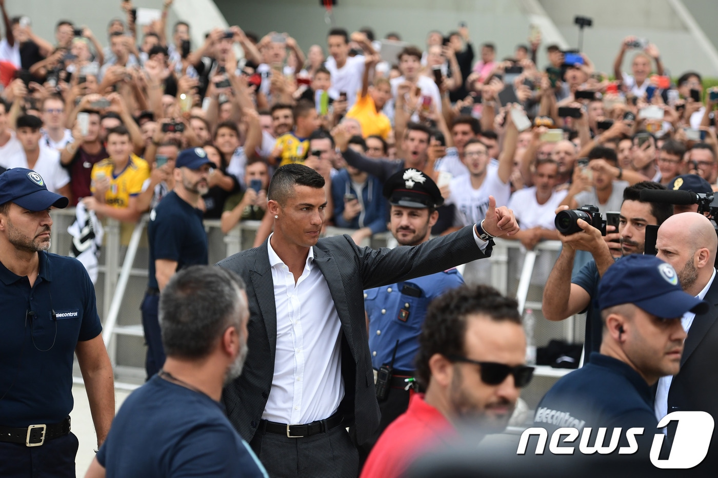 방한 일정이 취소된 크리스티아누 호날두(유벤투스) ⓒ AFP=News1