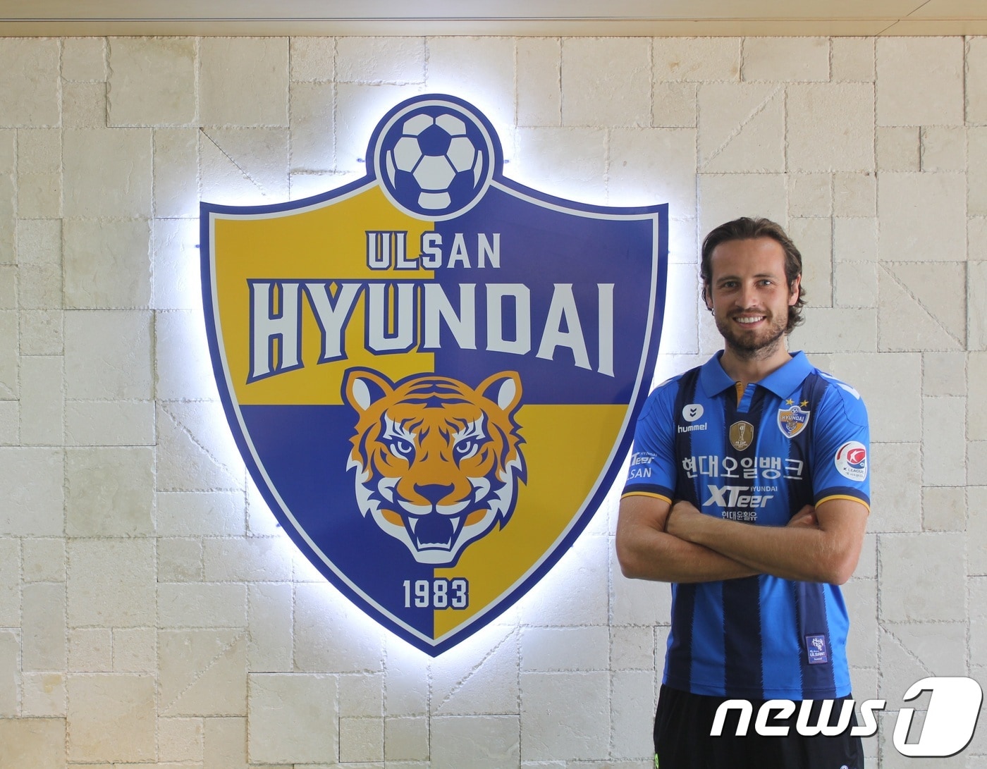 맨체스터 시티에서 울산 현대로 1년 임대 이적한 믹스 디스커루드(울산 현대 제공). ⓒ News1