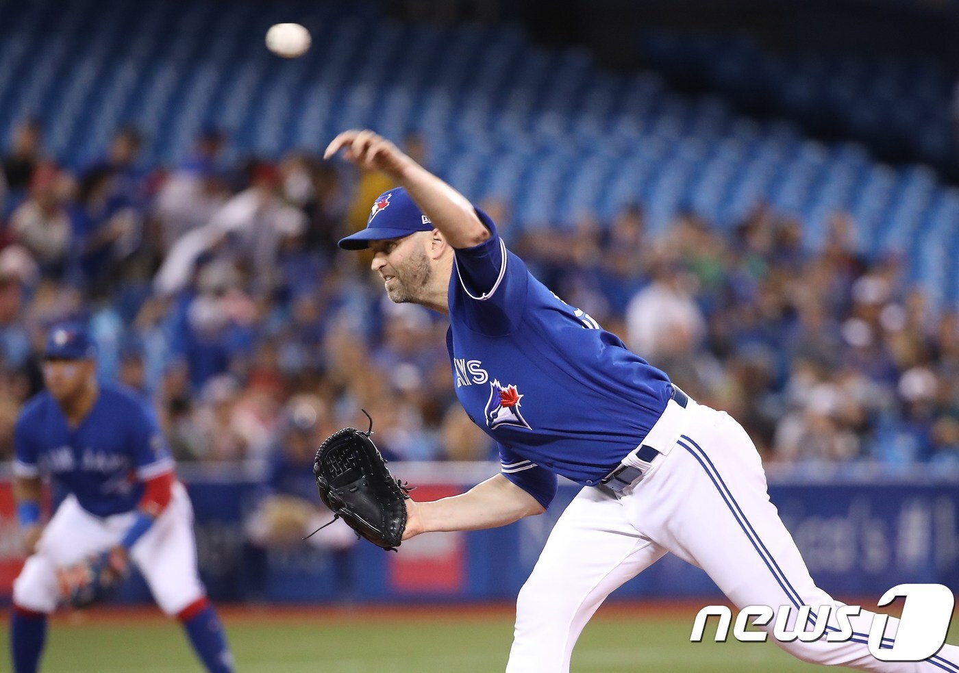 토론토 블루제이스 J.A.햅 ⓒ AFP=뉴스1