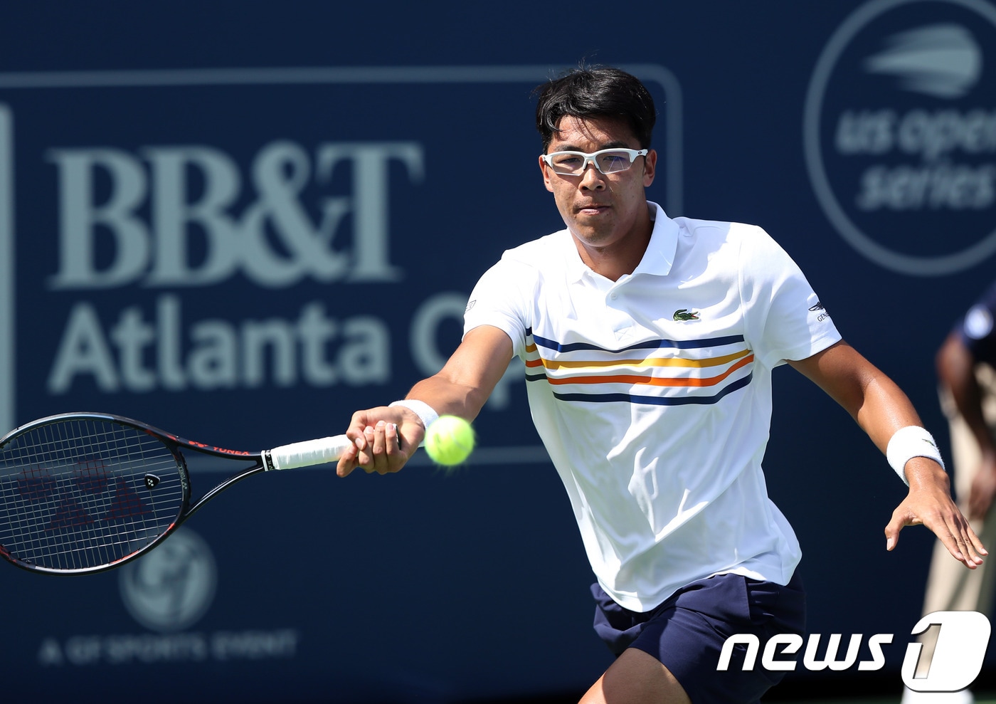 한국 테니스 간판 정현.(라코스테 제공) ⓒ News1