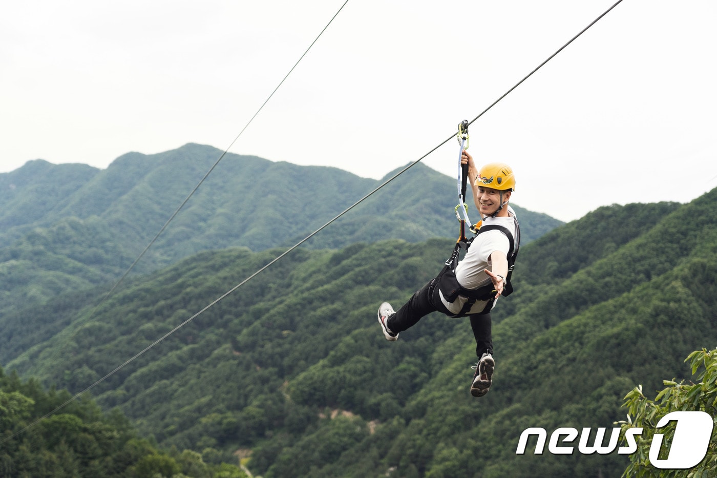 짚라인 가평 ⓒ News1