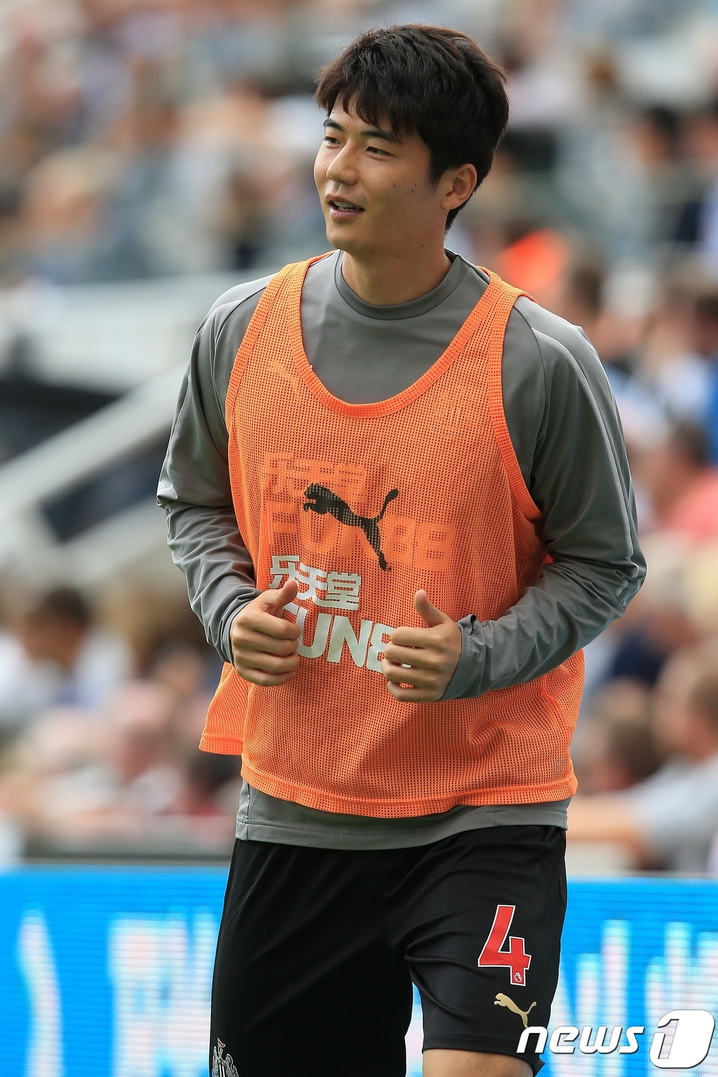 뉴캐슬 데뷔전을 치른 기성용(29). ⓒ AFP=News1