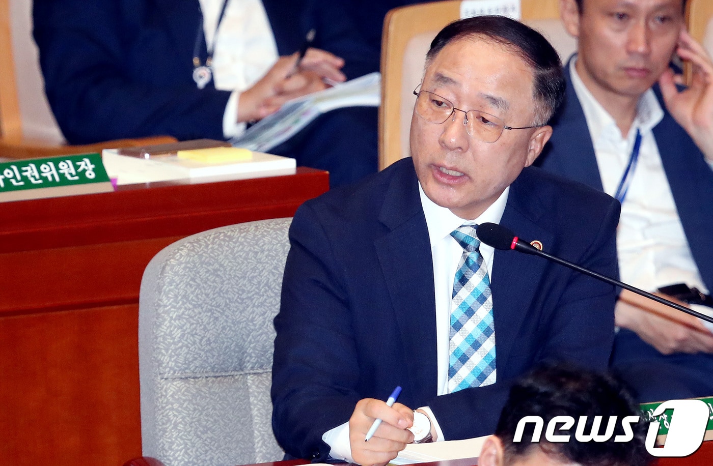 홍남기 부총리 겸 기획재정부 장관 내정자. ⓒ News1 박정호 기자