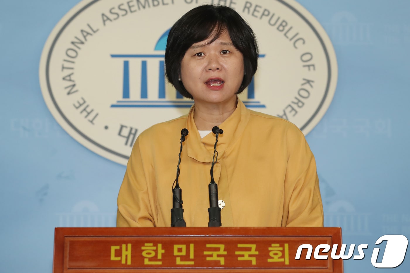 이정미 정의당 대표.  ⓒ News1 임세영 기자